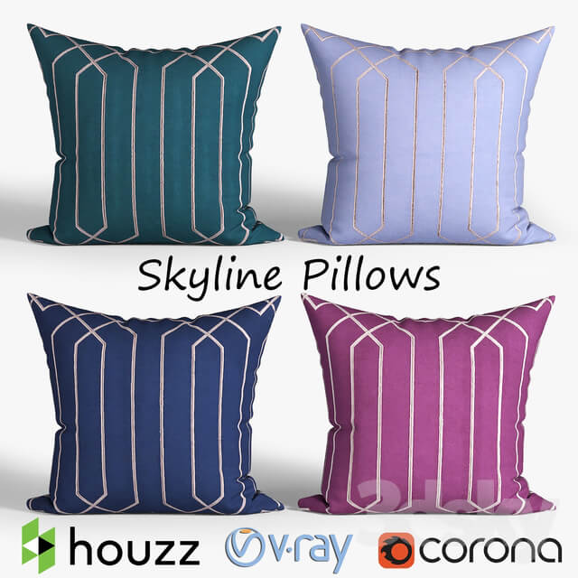 Decorative pillows Houzz set 083