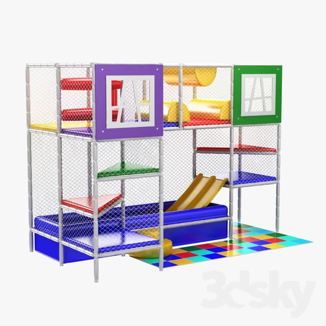 Miscellaneous children 39 s playground for domestic use