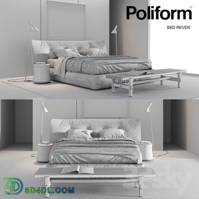 Bed Set from Poliform Rever