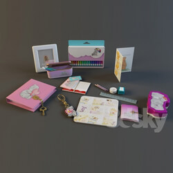 Miscellaneous Teddy stationery set 