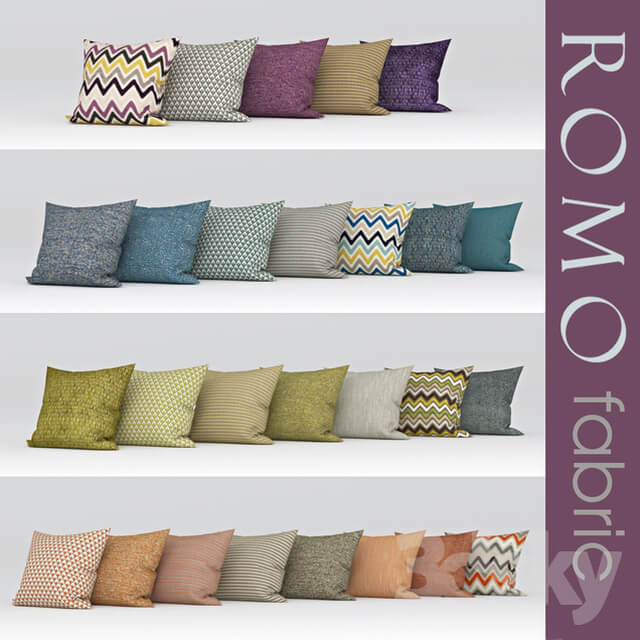 texture romo Marlow fabric a set of fabrics from ROMO