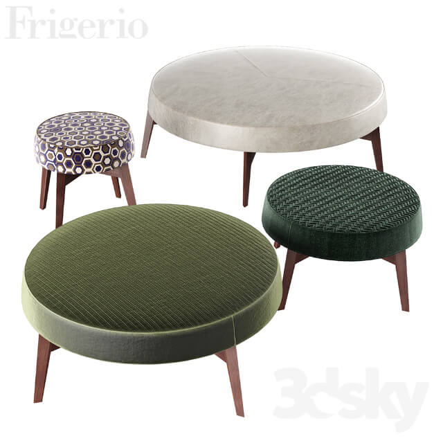 Frigerio salotti cross ottoman