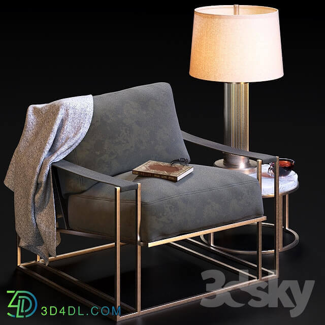 Milo Baughman Model 1233 Thayer Coggin Chair set