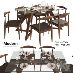 Table Chair Table and chairs Story and Osborn IModern 