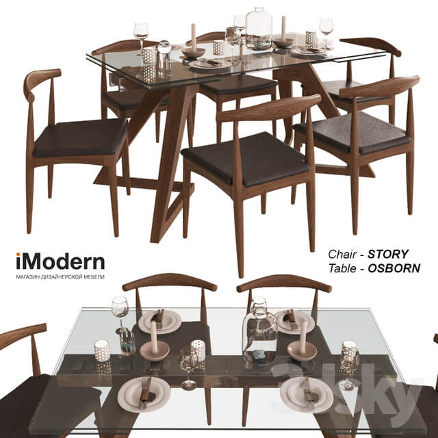 Table Chair Table and chairs Story and Osborn IModern