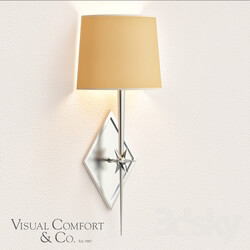 Visual Comfort Silver Etoile Sconce 