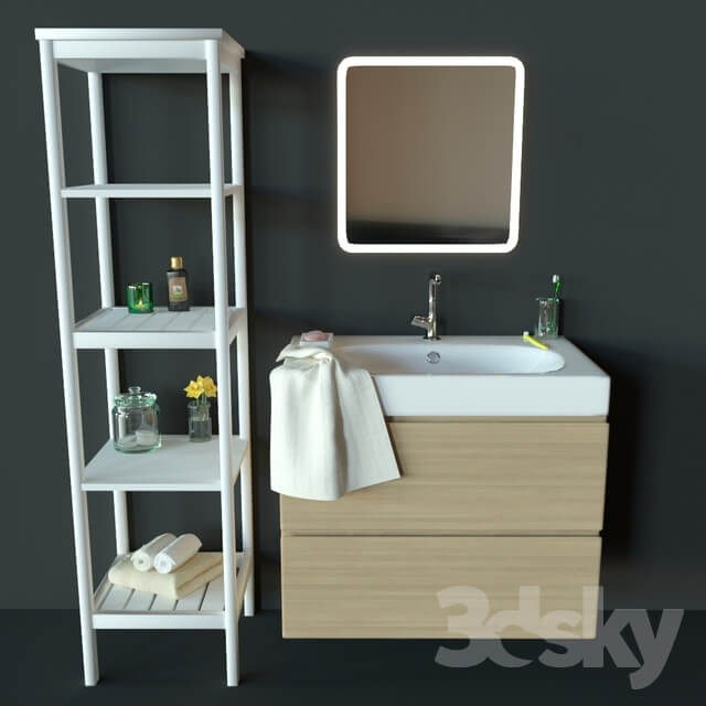 Ikea bathroom set