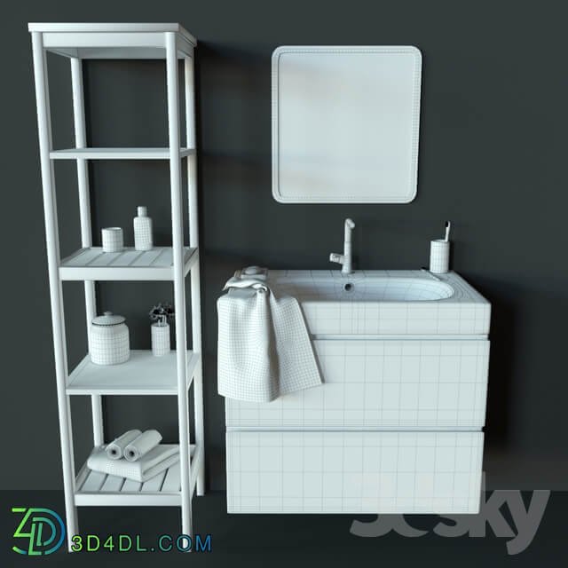 Ikea bathroom set