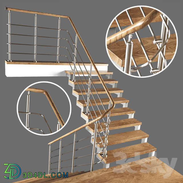 Modern two step ladder