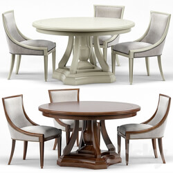 Table Chair Stockton Ivory Lacquered Dining Chair Maxime French Round Dining Table 