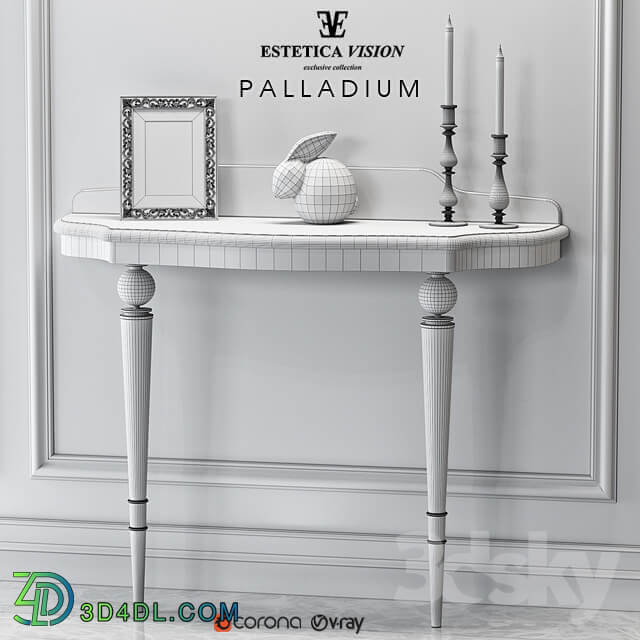 CONSOLE PALLADIUM Console 3D Models