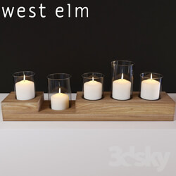 Light Wood Centerpiece by West Elm 