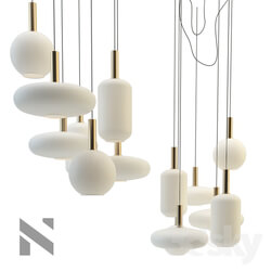 Ferm Living set Pendant light 3D Models 