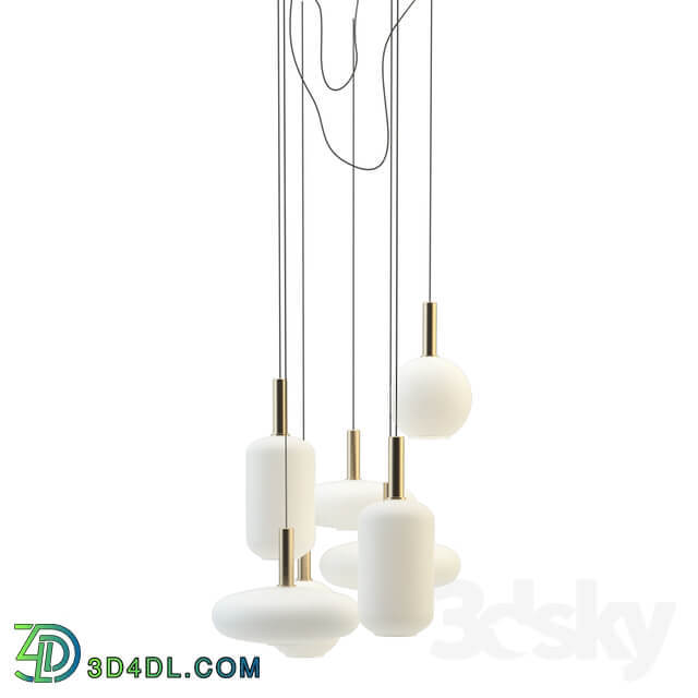 Ferm Living set Pendant light 3D Models