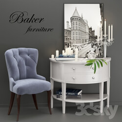 Other BAKER. Tufted Chair No. 3494 