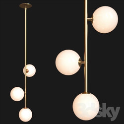 BLOOM 3 Pendant Lights Pendant light 3D Models 