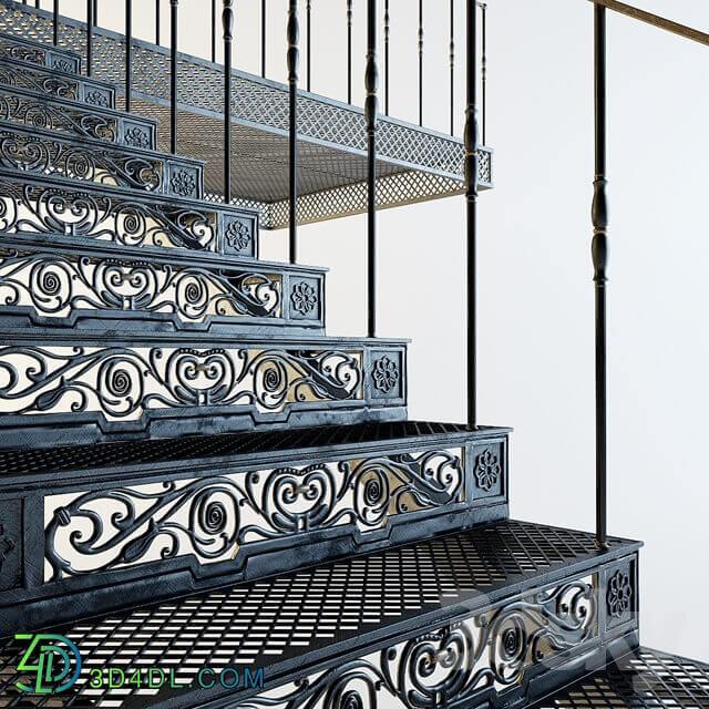 Forged stairs