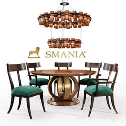 Table Chair Smania Liz Serse Galliano 