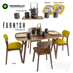 Table Chair Proso Dining group set 