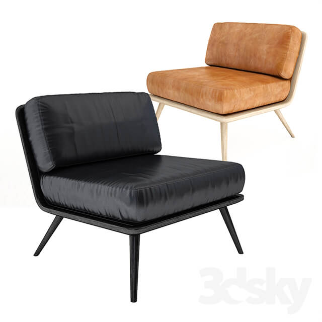 fredericia spine lounge chair