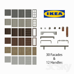 Kitchen Facades and handles IKEA 