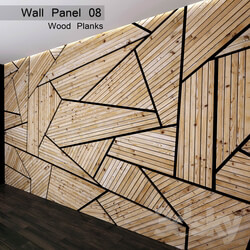 Wall Panel 08. Wood Planks 