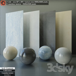 Marble slab Seamless texture Set 01 