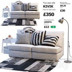 Sofa Ikea Kivik 1 