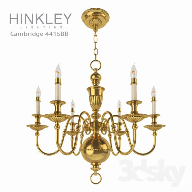 HINKLEY Cambridge 4416BB Pendant light 3D Models