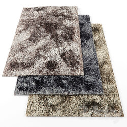 Asiatic plush shaggy rugs 