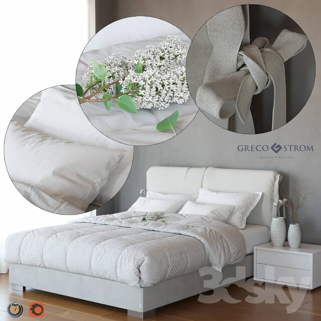 Bed PILLOW bed by Greco Strom
