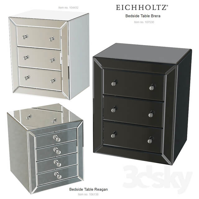 Sideboard Chest of drawer EICHHOLTZ Bedside Table Brera 107530 104432 Reagan 106138