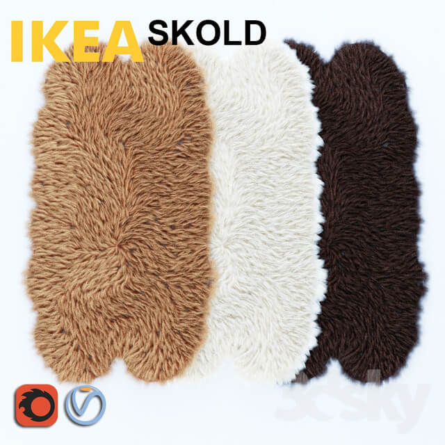 Skold Skald sheep skin 160 90