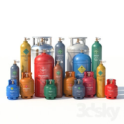 Gas cylinders 