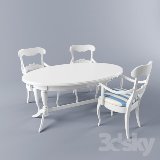 Table Chair Cavio Madeira