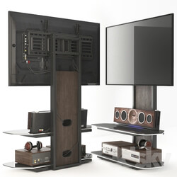 Television stand acoustics. 