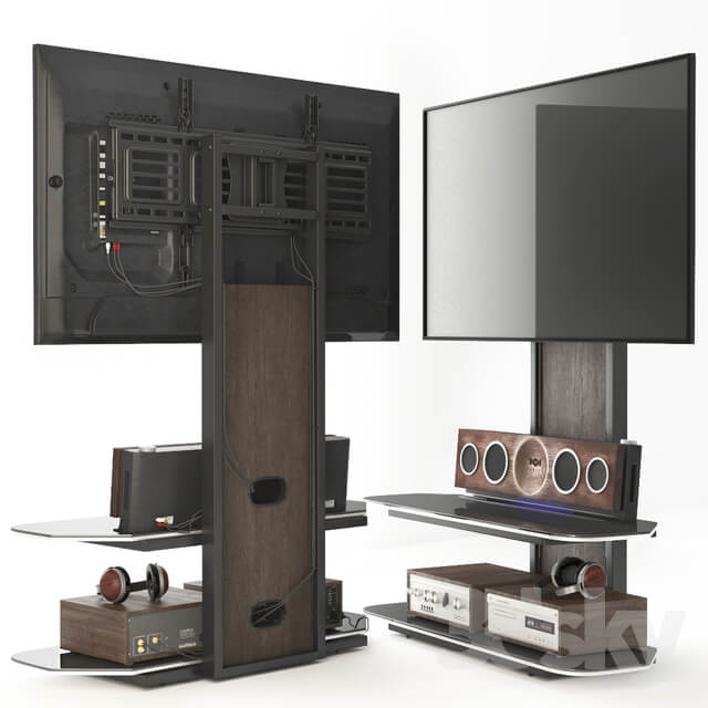 Television stand acoustics.