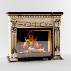 Fireplace in classic style 3D Models 