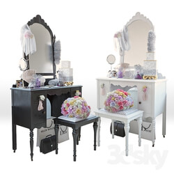 Table Chair Dressing table 