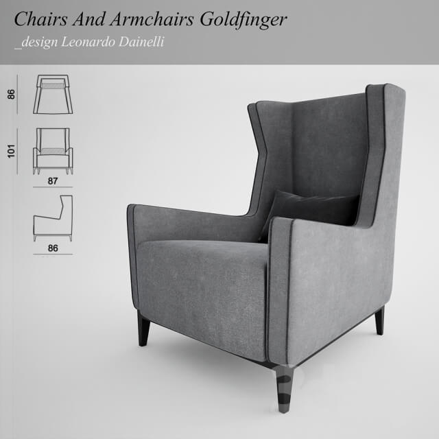 Armchair Armchairs Goldfinger