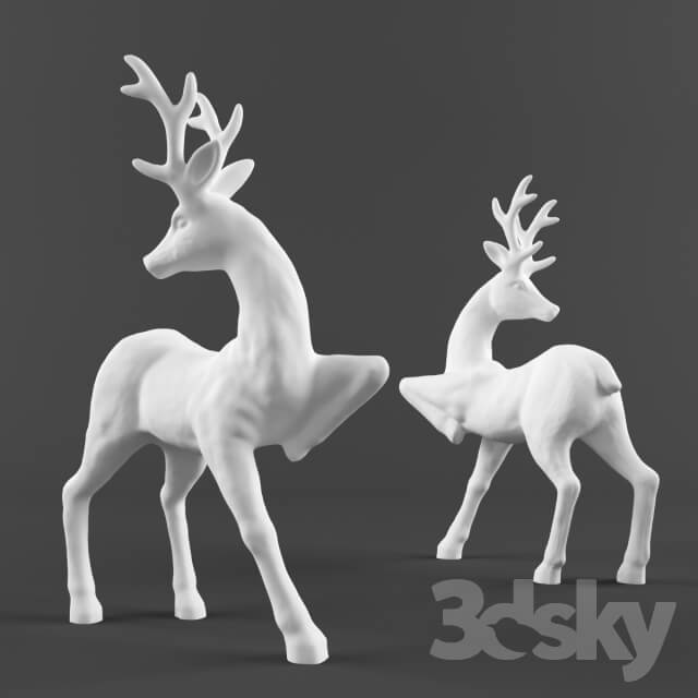 Sculpture Deer 2