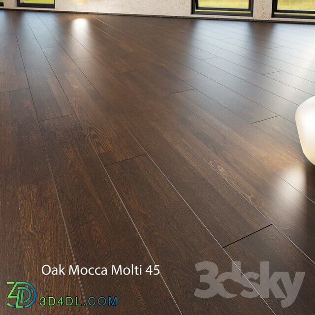 Wood Barlinek Floorboard Decor Line Oak Mocca Molti