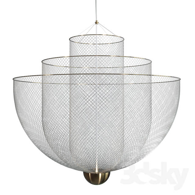 Moooi Meshmatics Chandelier Pendant light 3D Models