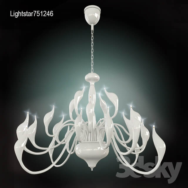 Lightstar 751246 Pendant light 3D Models