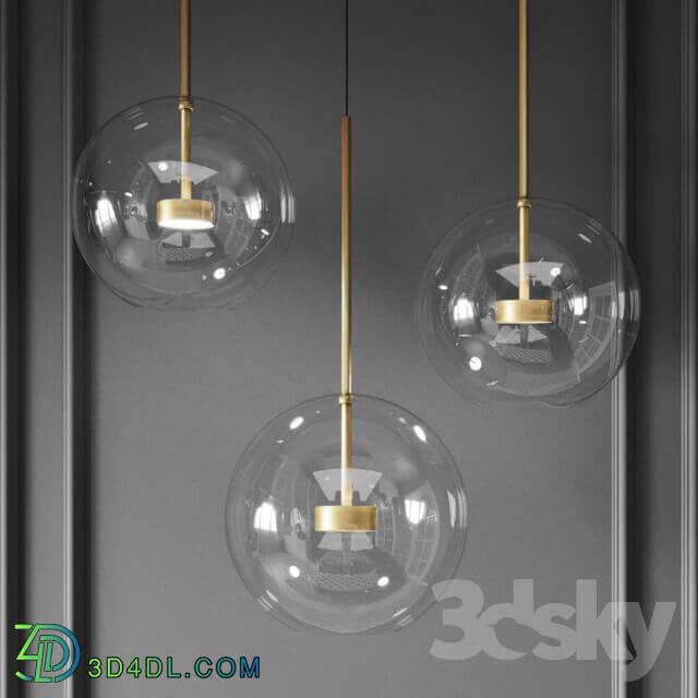SUSPENTING LAMPS GIOPATO COOMBES BOLLE BLS MONO LAMP