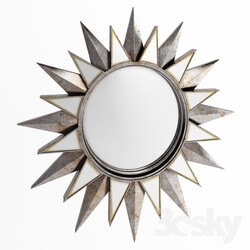 Silver mirror Sun ZARA HOME 