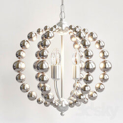 Chandelier Amber Bamboo Pendant Pendant light 3D Models 