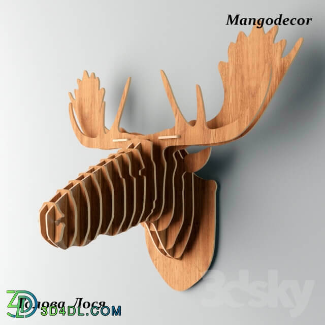 Other decorative objects MANGO DECOR moose head