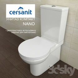 Toilet bowls COMPACT Cersanit NANO 