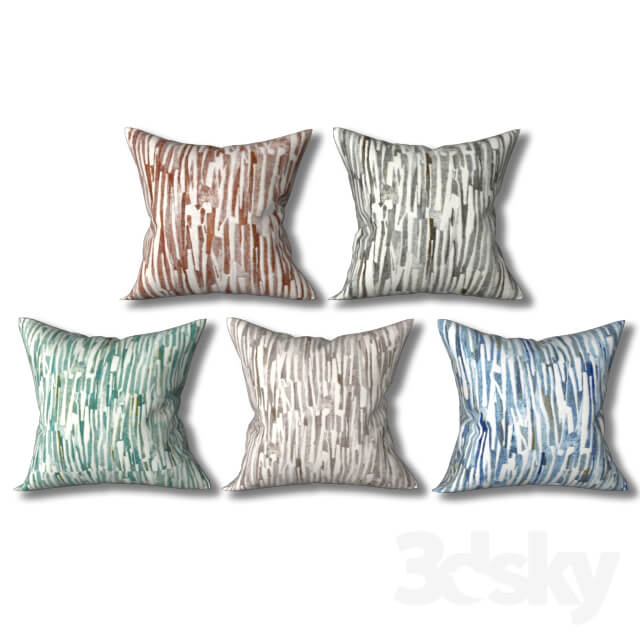 Set of decorative pillows Set 06 .
